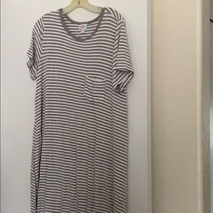 XL heather striped Carly